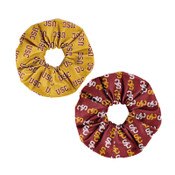 USC Trojans Cardinal and Gold SC Interlock Scrunchie Gift Pack
